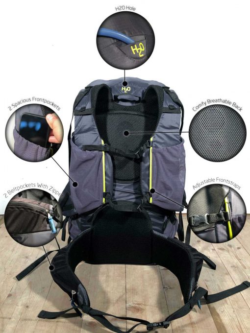 hike and fly rucksack