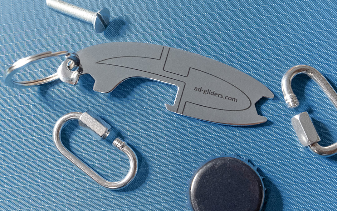 En cadeau avec ta voile : un porte-clef plein de surprises !