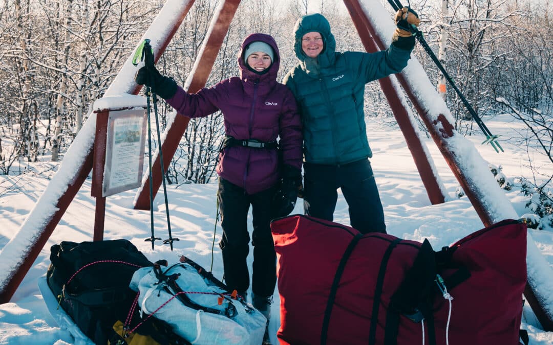 Kungsleden in Winter: Ski Pulka and Paragliding in the Heart of Swedish Lapland